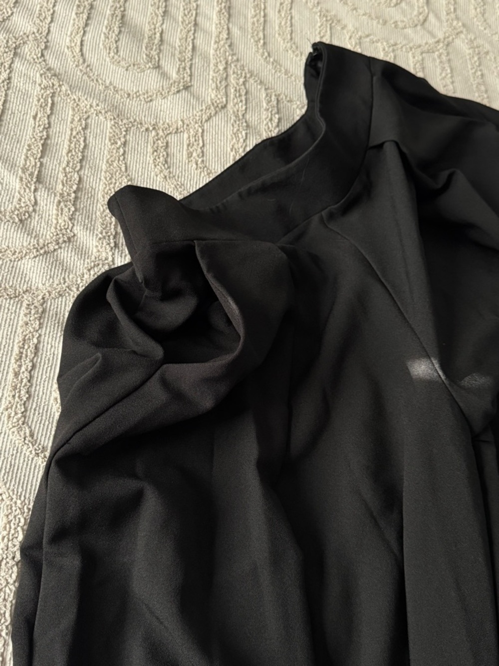 Wide-Leg Black Palazzo Pants - Picture 2 of 5
